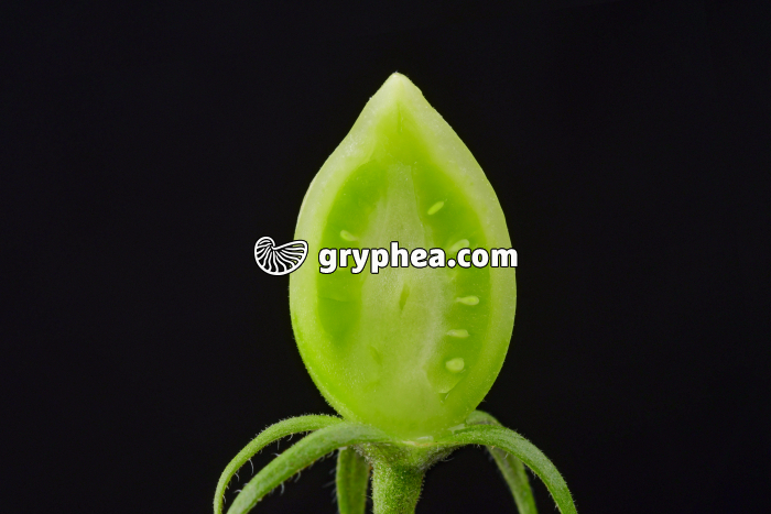 Tomate (Solanum lycopersicum) - Jeune fruit en CL - gryphea.org